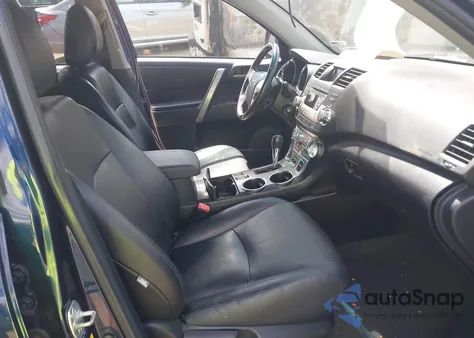 2012 Toyota Highlander Se V6 from USA, damaged, VIN 5TDBK3EH6CS104416